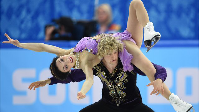 Ice Dancing Olympic Champions Meryl Davis And Charlie White Sports