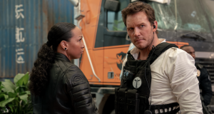 “Mercy” Stars Chris Pratt and Kali Reis